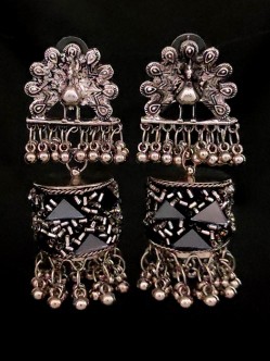 Oxidised Earrings